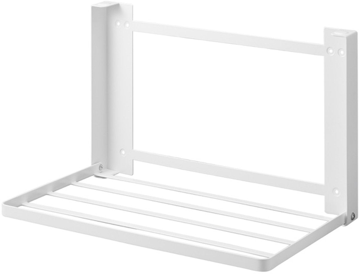 Yamazaki opvouwbare wandplank - tower - wit