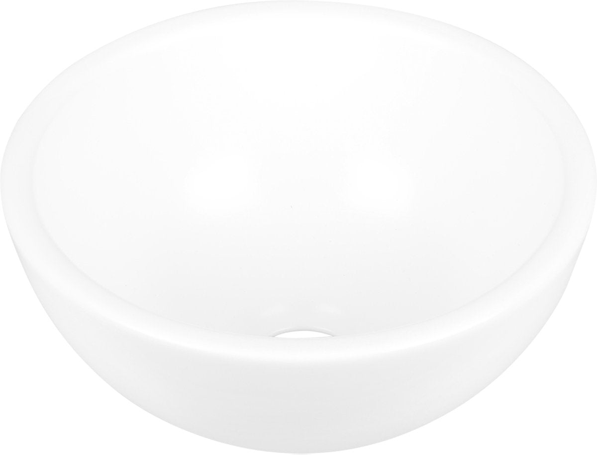 Differnz boomer waskom - wasbak keramiek - wit - 㘠20 x 10 cm