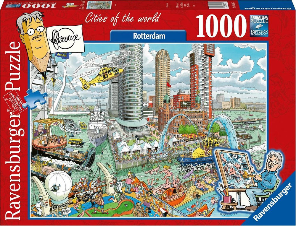 Ravensburger Jigsaw Puzzle fleroux Rotterdam - Jigsaw Puzzle - 1000 pieces