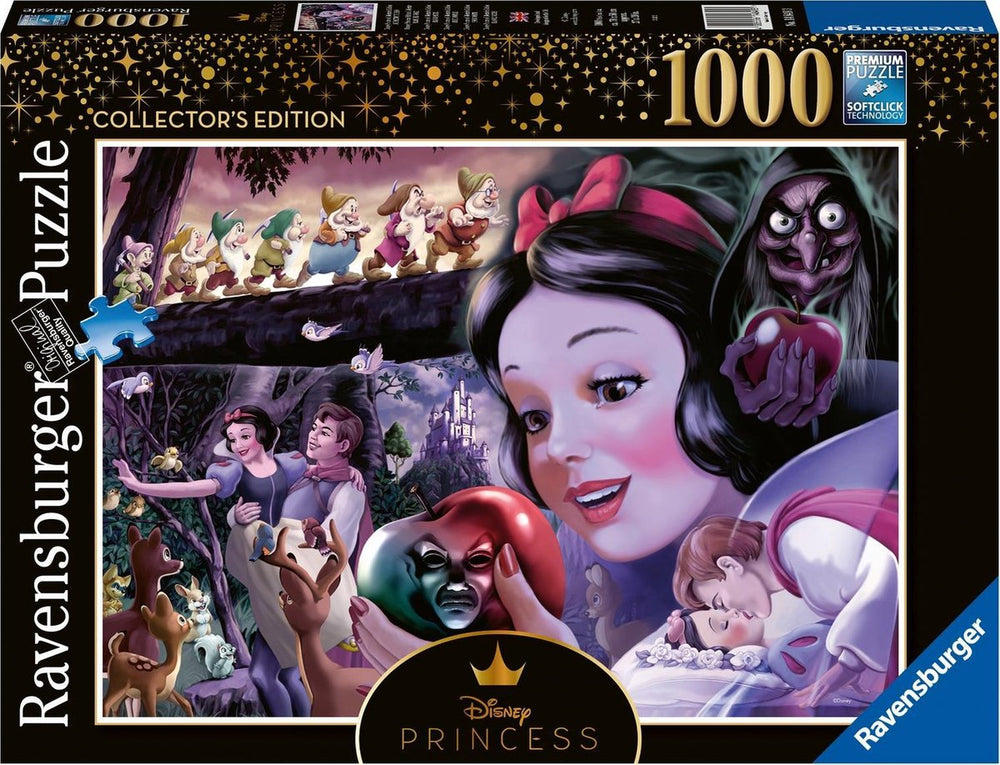 Ravensburger puzzel disney princess sneeuwwitje - legpuzzel - 1000 stukjes