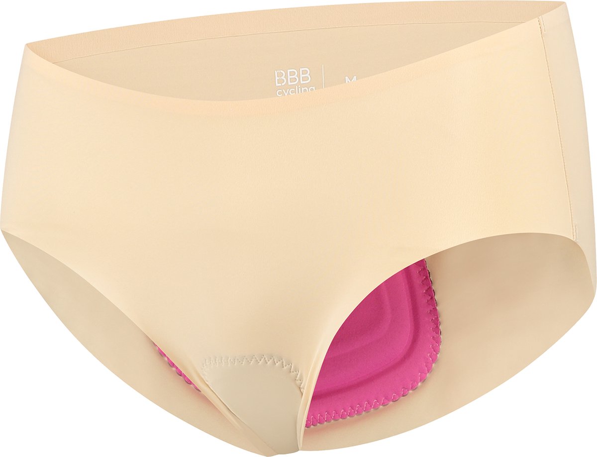 Bbb cycling fietsonderbroek dames met zeem - sneldrogende stretch stof - ideaal voor fietsvakantie of woon-werk verkeer - ultradun fietsondergoed dames - maat xs s - comfortbrief buw-66