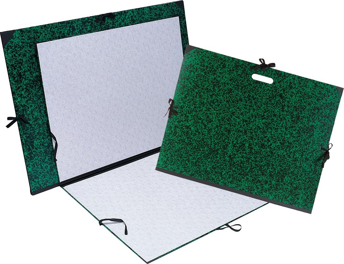 Exacompta tekenmap met linten ft 32 x 45 cm (a3)