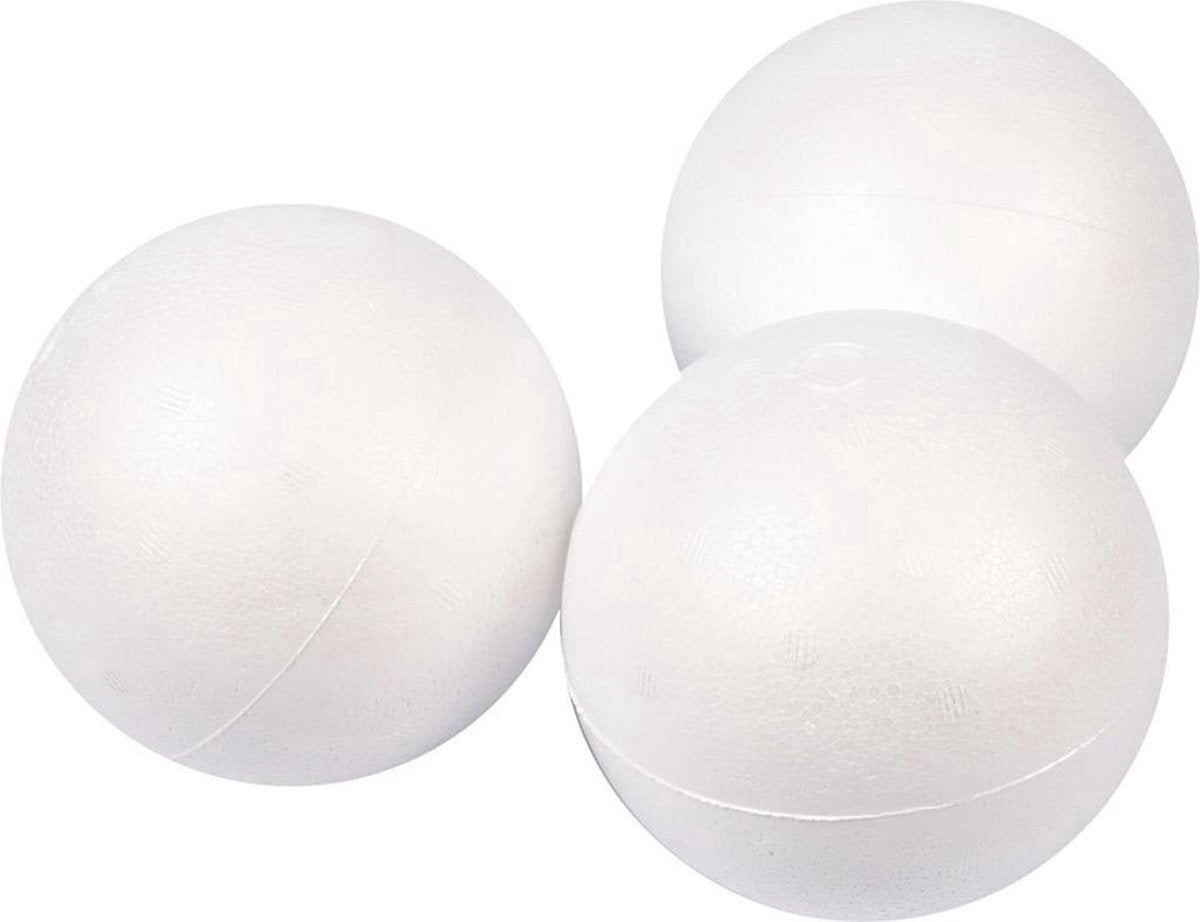 Creativ company https: www.cchobby.nl ballen-d-10-cm-wit-25-stuk-1-doos