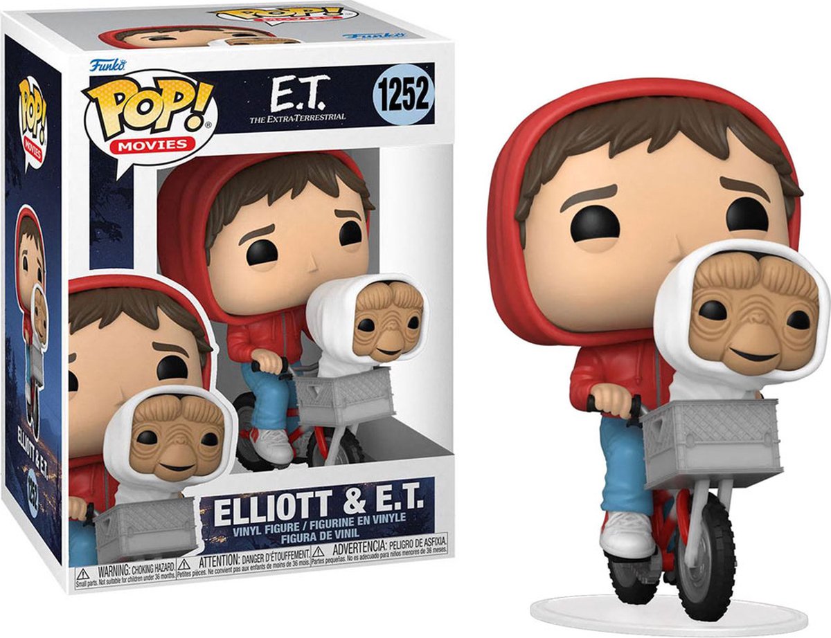 Funko pop movies: e.t. - elliott e.t. - pop