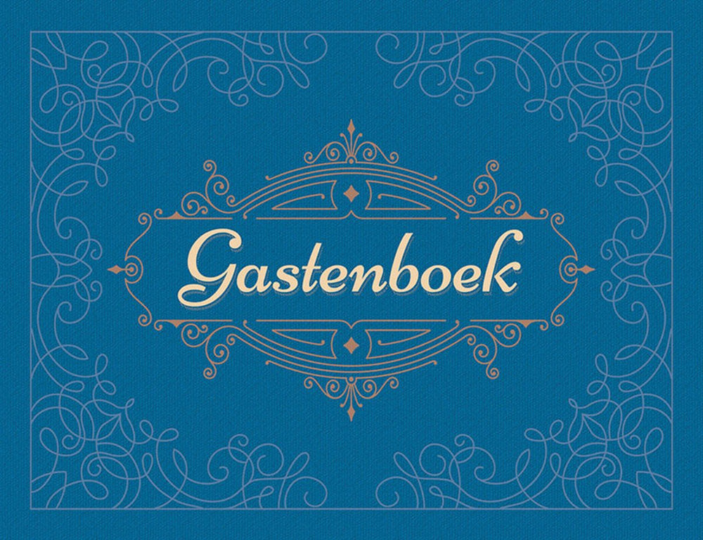 Deltas gastenboek (blauw)