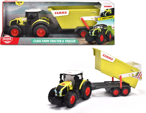 Dickie claas farm tractor trailer
