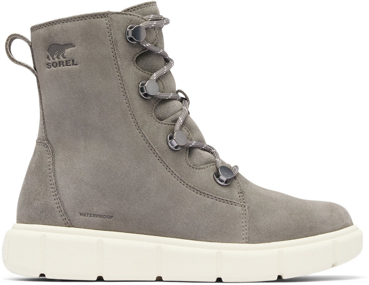 Sorel explorer™ iii joan wp women's outdoorlaarzen - quarry, chalk - maat 39