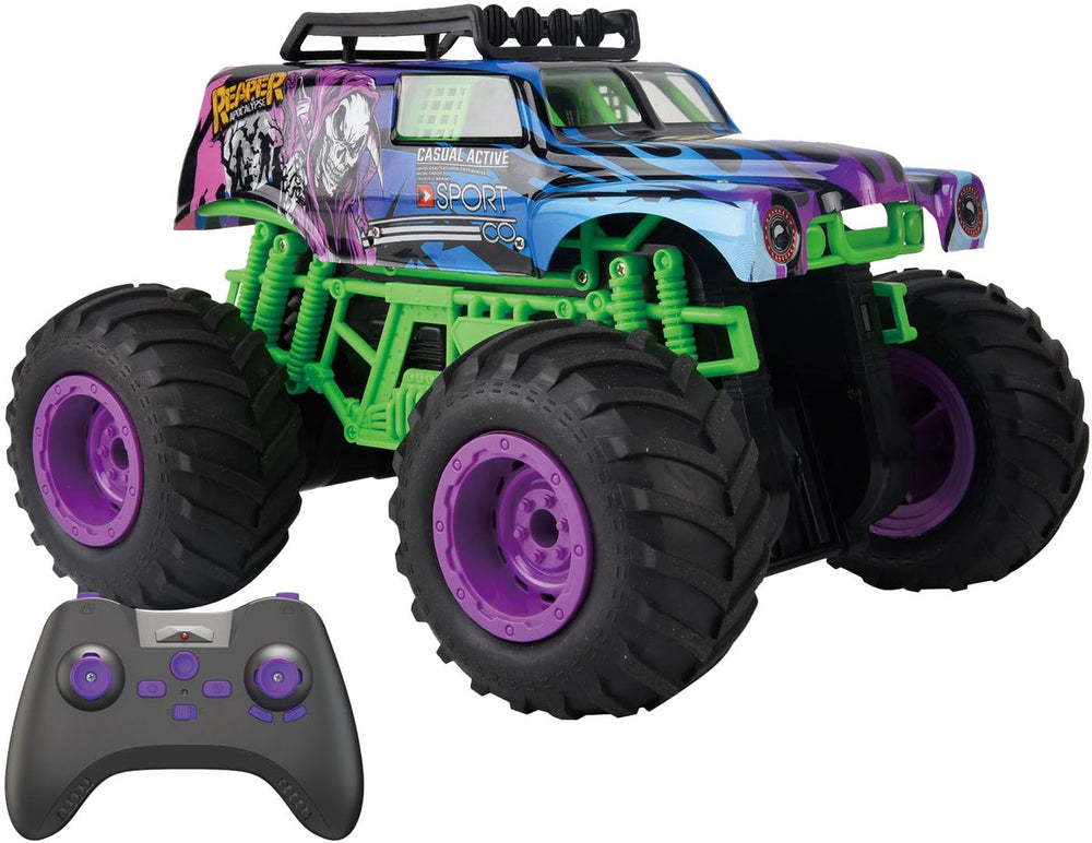 Gear2play rc bestuurbare auto monster truck reaper apocalyps