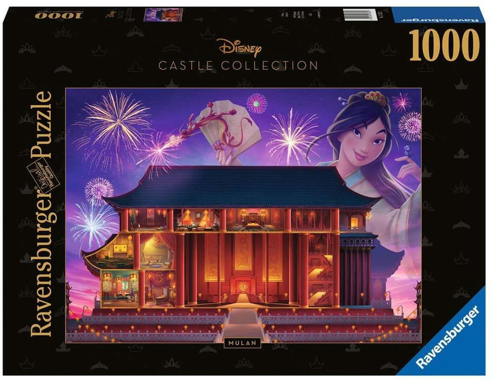 Ravensburger legpuzzel disney kastelen mulan, 1000st.