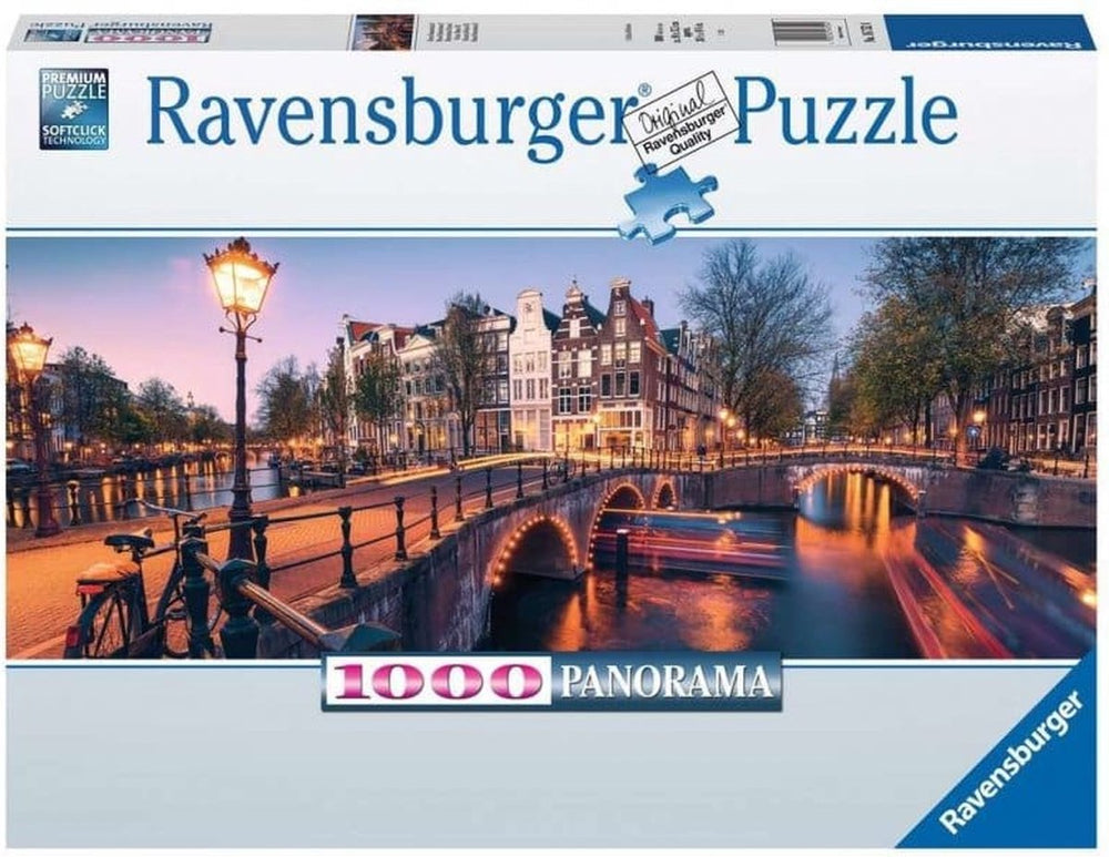 Ravensburger legpuzzelavond in amsterdam, 1000ste.