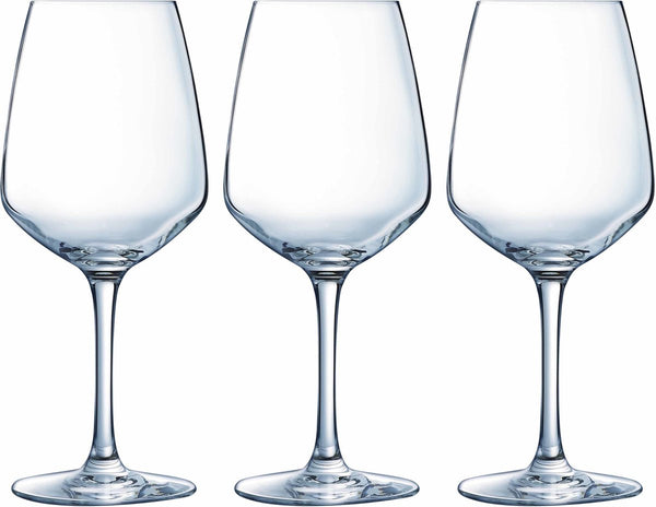 Arcoroc wijnglazen -6x - transparant - 300 ml - glas - rode wijn - witte wijn - glazen