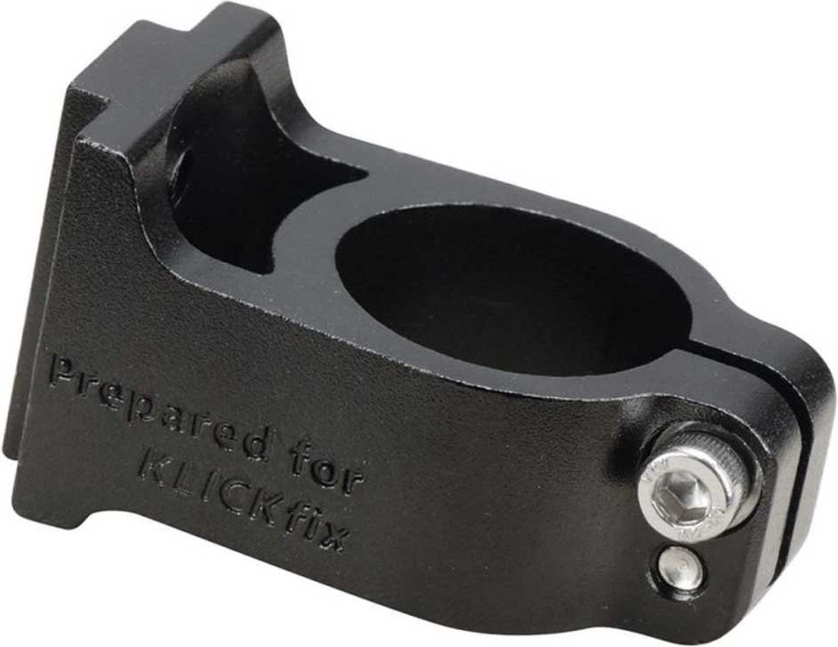 Klickfix tasdeel adapter ahead - zwart