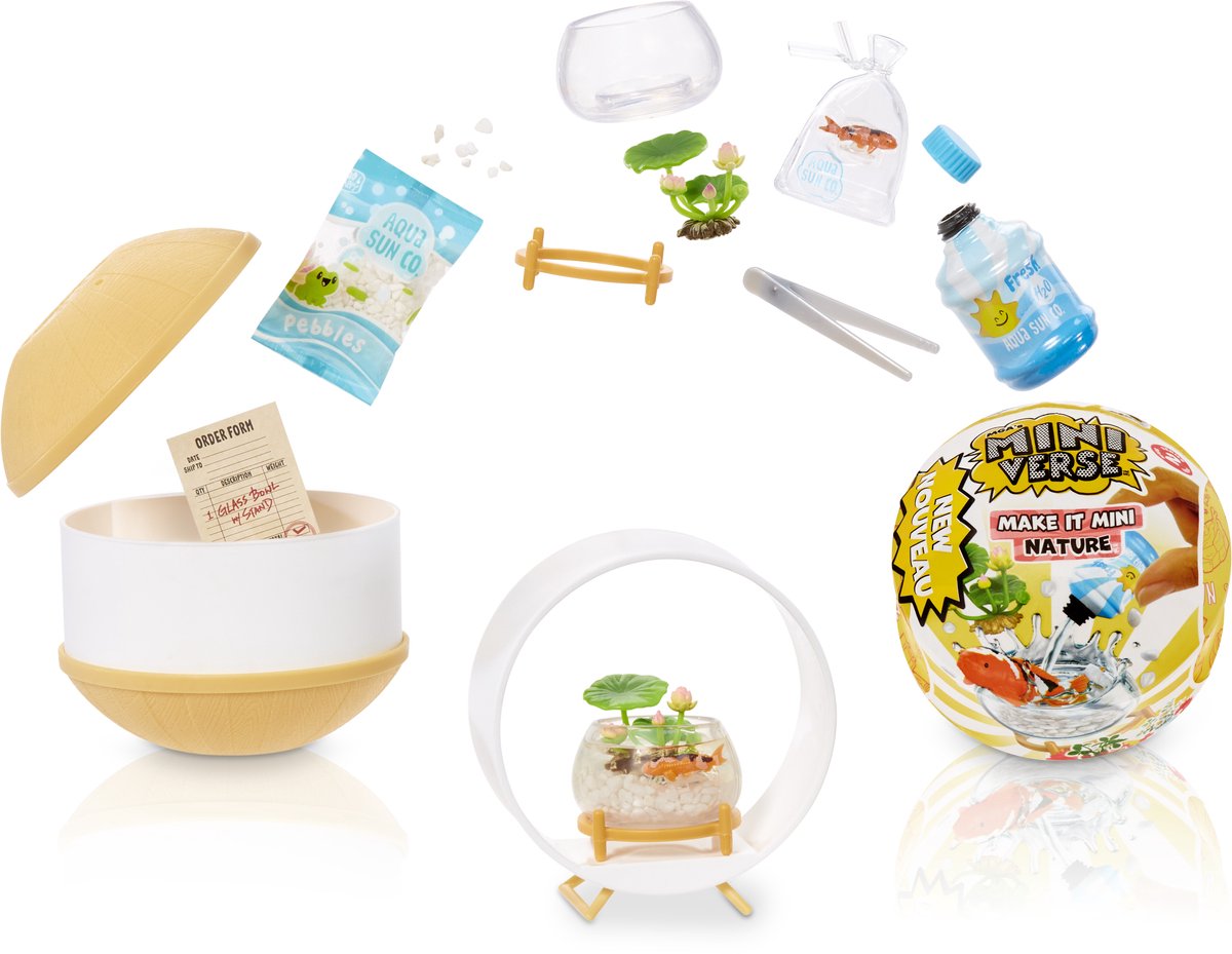 Mga's miniversum maakt er een mini-levensstijl van, home botanicals serie 2
