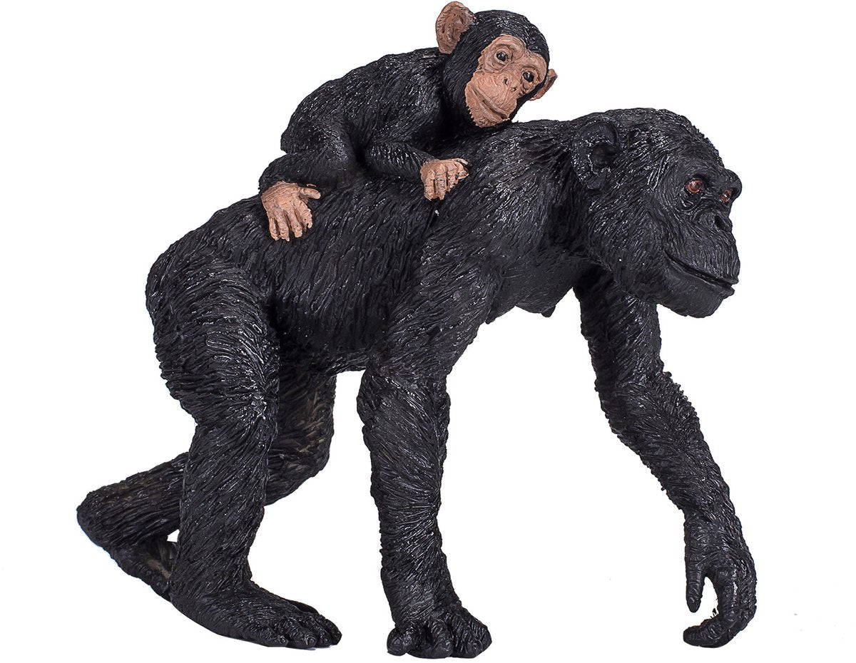Mojo wildlife chimpansee met baby - 387264