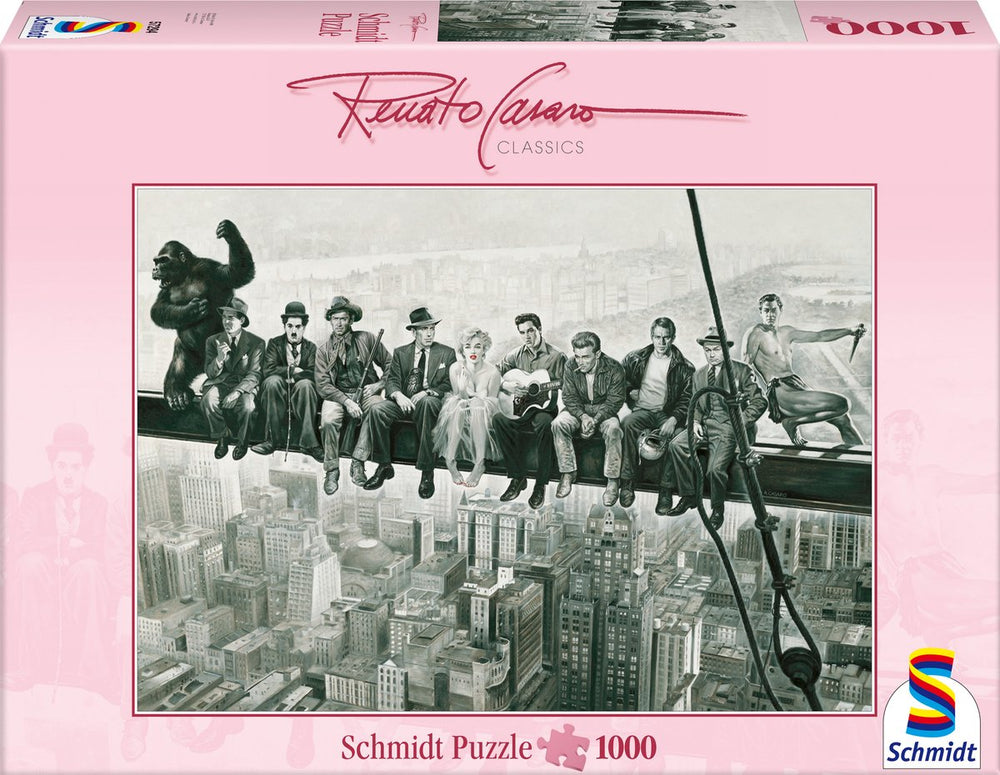 Schmidt - legpuzzel - pauze - renato casaro - 1000 stukjes - volwassenen - vanaf 12 jaar