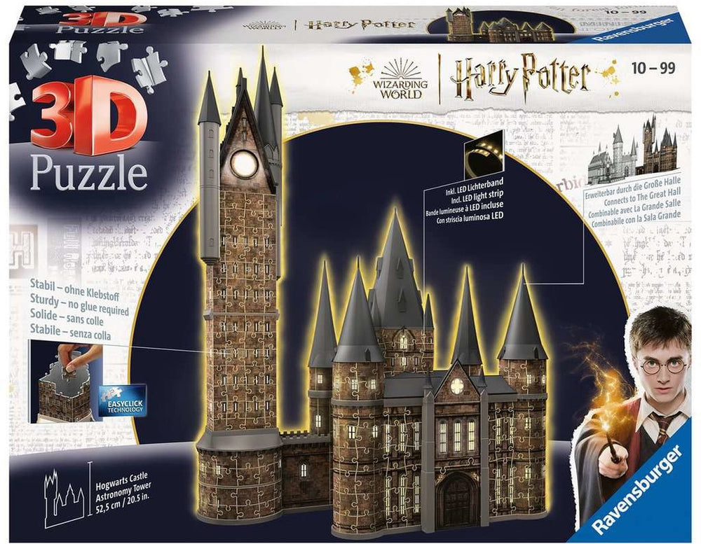 Ravensburger 3d puzzel Zweinstein astronomie toren (nachteditie), 540st.