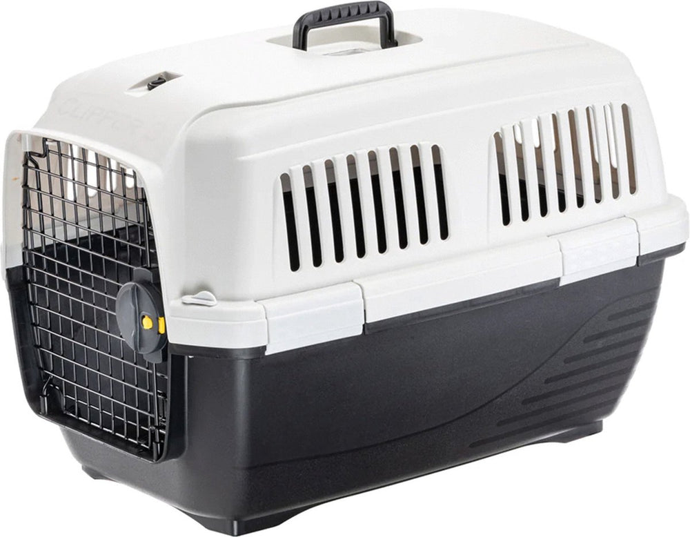 Ferplast reismand clipper 3 - kattenvervoersbox - 64x43x43 cm zwart