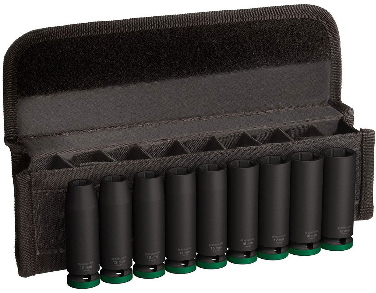 Bosch pro slagmoerdoppenset 1 2 diep 9-delig - 2608003039