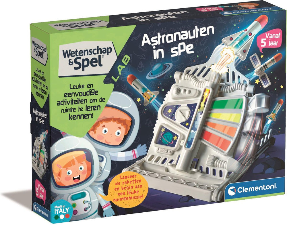 Clementoni wetenschap en spel – astronauten in spe – wetenschap speelgoed – experimenten – 5 jaar en ouder