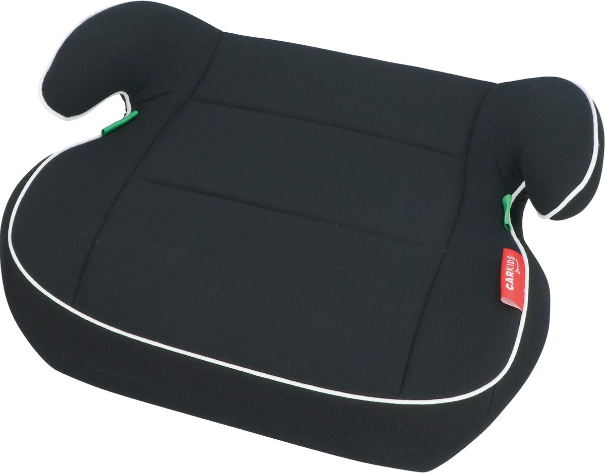 Carkids i-size zitverhoger sam - voldoet aan i-size r-129 norm - voor kinderen van 125-150cm – afneembare wasbare hoes - flexibele installatie – zwart