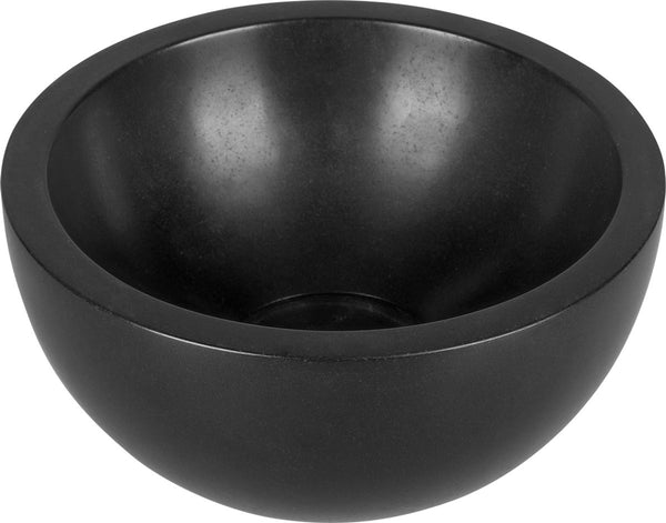 Differnz boomer waskom - wasbak keramiek - mat zwart - 㘠20 x 10 cm