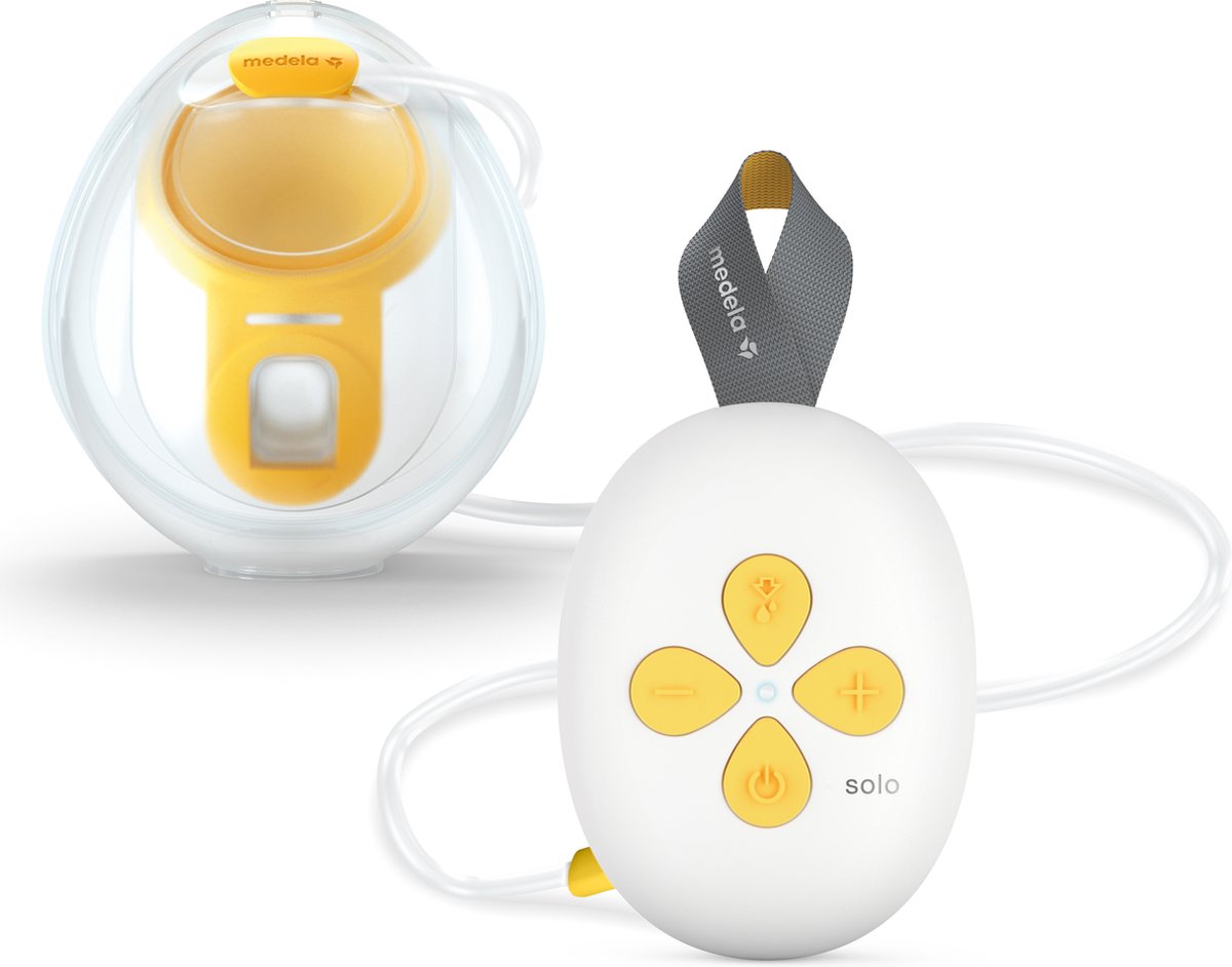 Medela solo hands-free borstkolf – enkele elektrische handsfree borstkolf – draagbaar – met oplaadbare accu