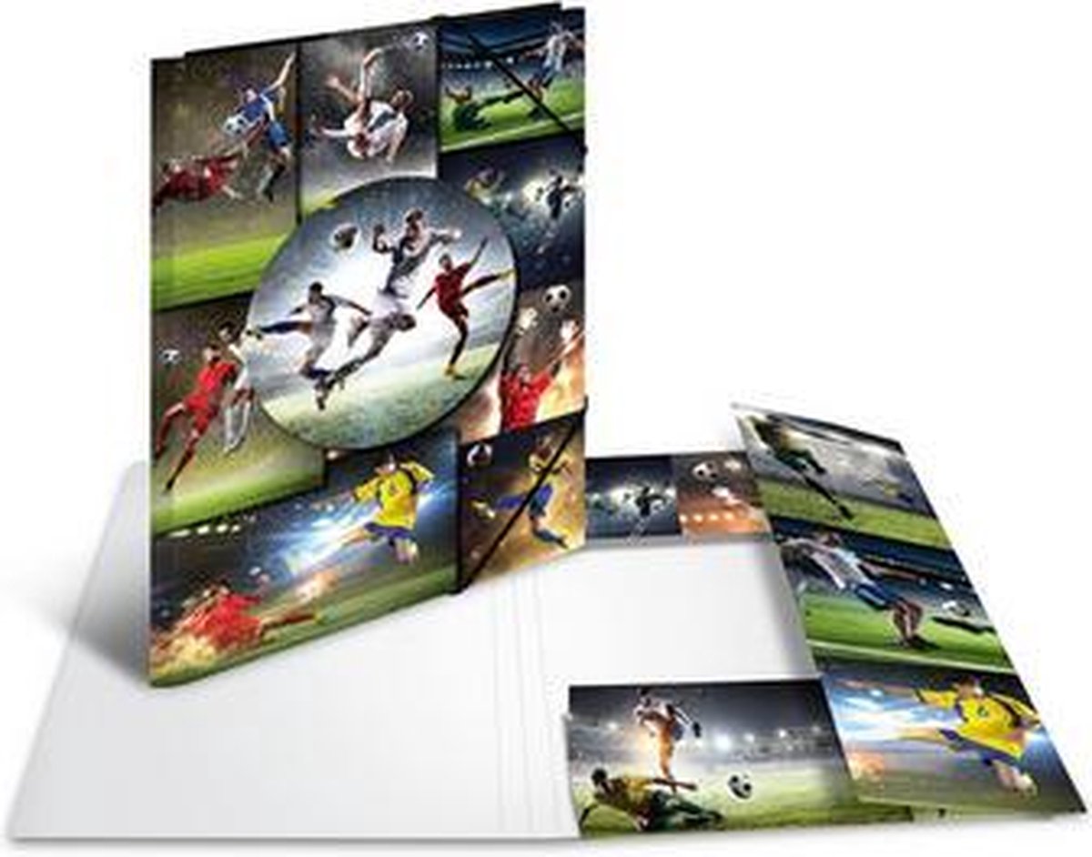 Herma sammelmappe a3 fussball pappe