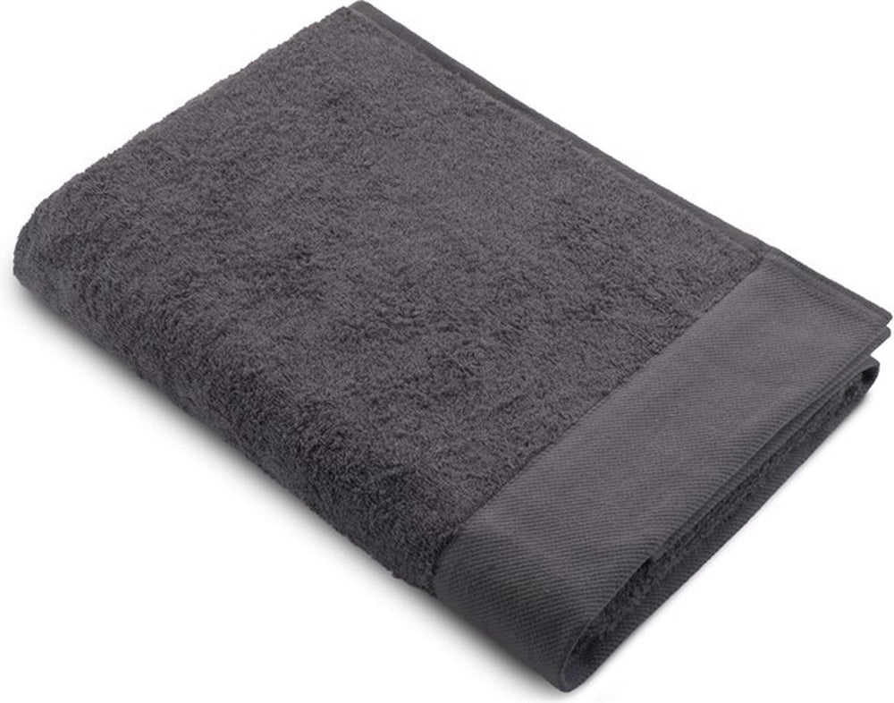 Walra badlaken remake katoen grijsantraciet 70x140