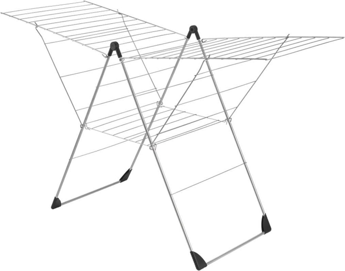 Tomado - droogrek vento - 30 meter drooglengte - zilvergrijs - 5 jaar garantie