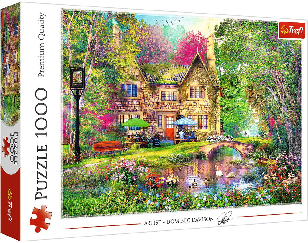 Trefl legpuzzel 1000 stukjes - forest haven puzzel volwassenen.