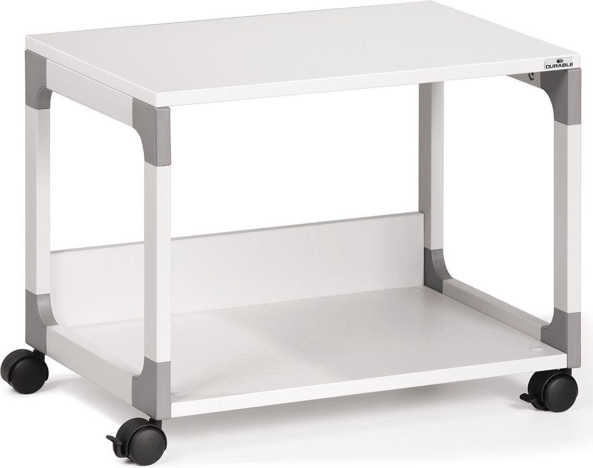 Durable system trolley - 47,7 x 60 x 43,2 cm - grijs - open