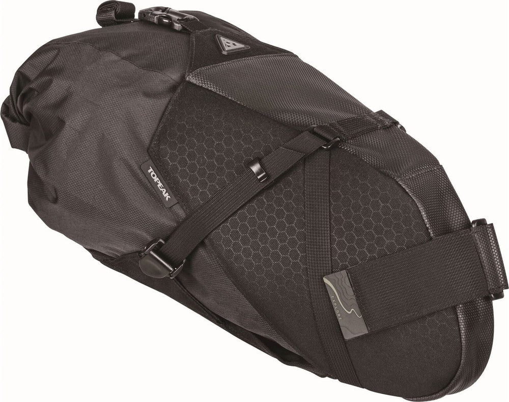 Topeak BackLoader X - Zadeltas, 10L, Unisex, Fiets, Zwart