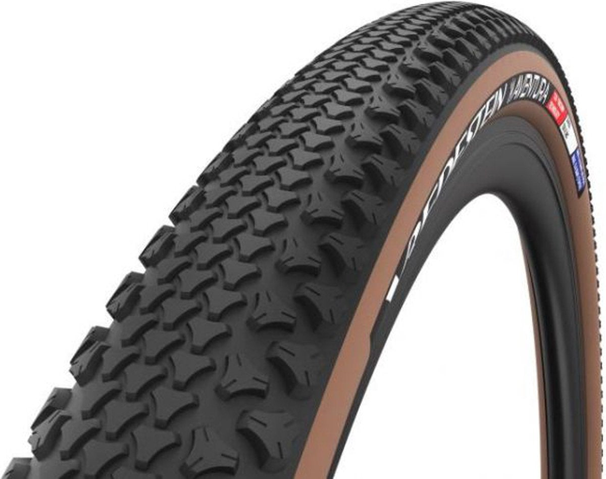 Vredestein - aventura tlr 700x38c zwart bruin