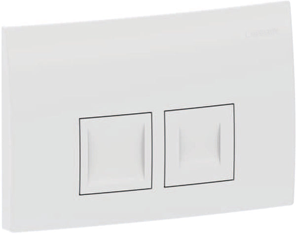 Geberit delta35 - bedieningsplaat, alpien wit 115.135.11.5