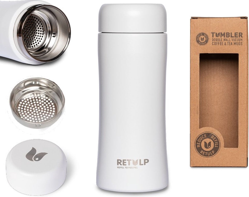 Retulp Thermosbeker Krijtwit 300ml