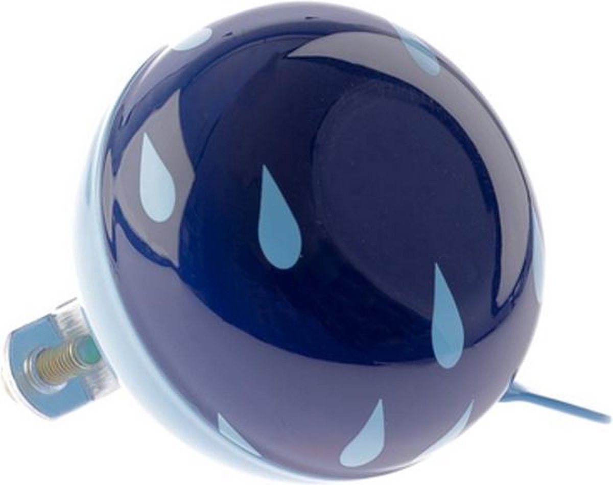 Nv ding dong bell 60mm drops blue with drops card
