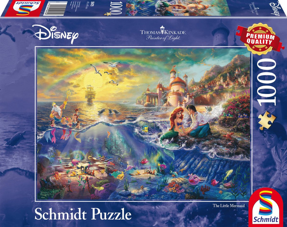 Schmidt the little mermaid - puzzel 1000 stukjes