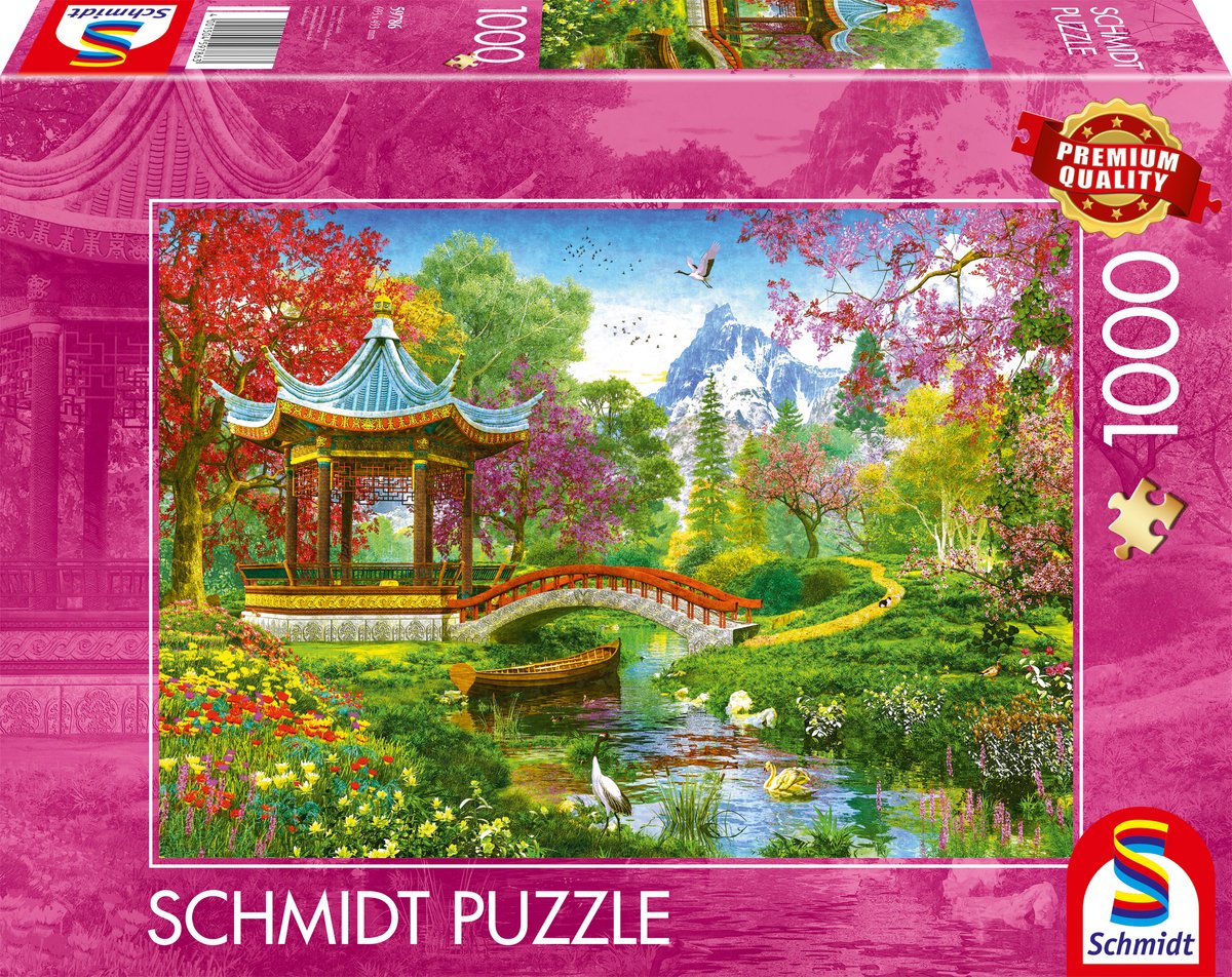 Schmidt - legpuzzel - zen - tuin - 1000 stukjes - volwassenen - vanaf 12 jaar