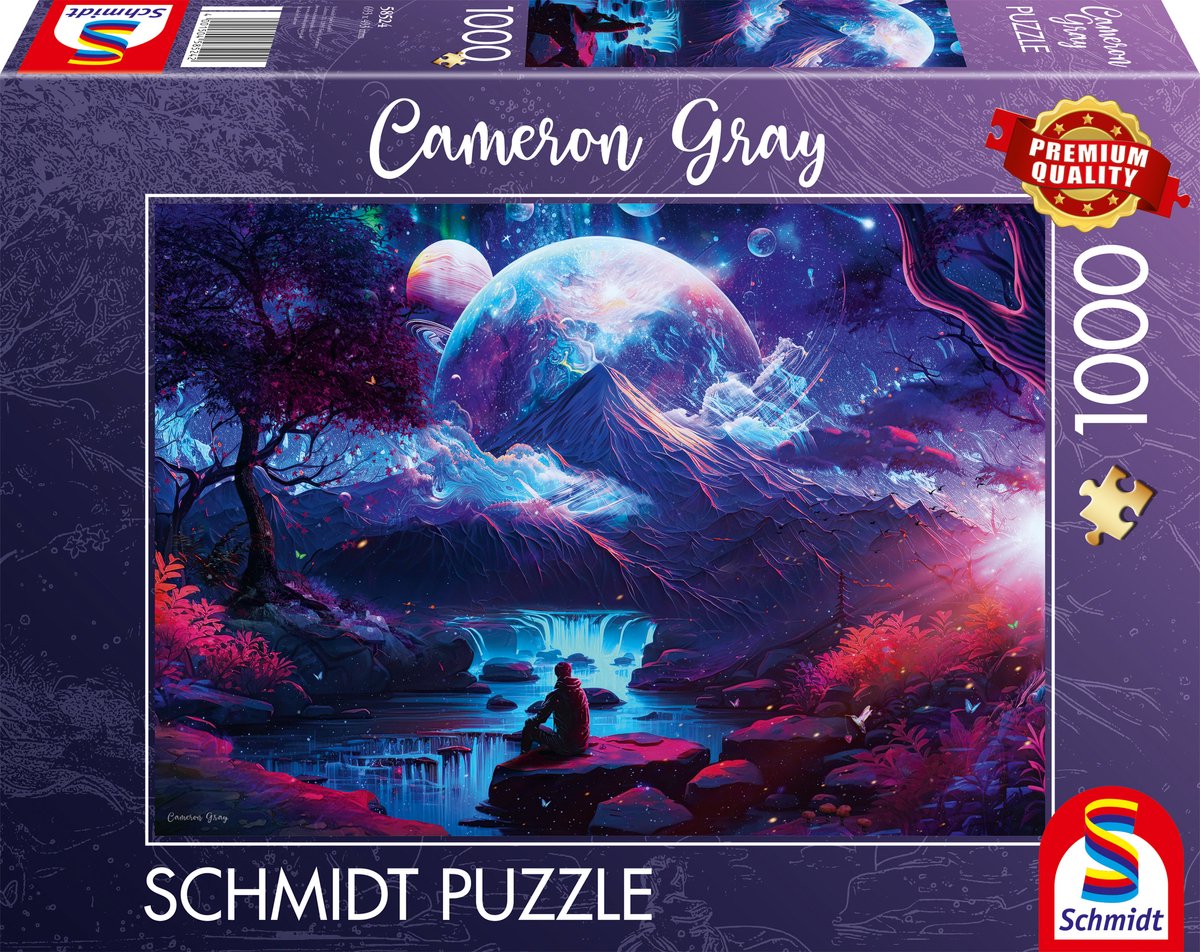 Schmidt - legpuzzel - hemelse fluisteringen - cameron gray - 1000 stukjes - volwassenen - vanaf 12 jaar