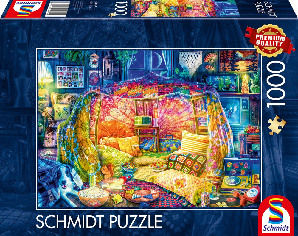Schmidt - legpuzzel - gezellige grot - 1000 stukjes - volwassenen - vanaf 12 jaar