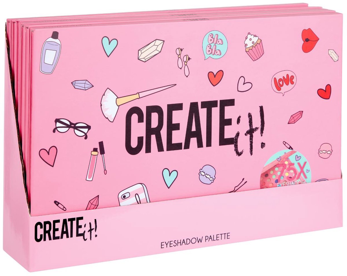 Create it! oogschaduw palet xxl