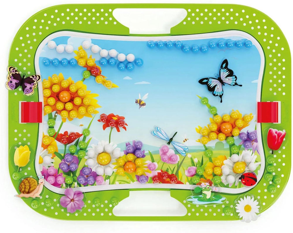 Quercetti Natuur Plezier Fun en Haringen Insteek Mozaïek, 316dlg.