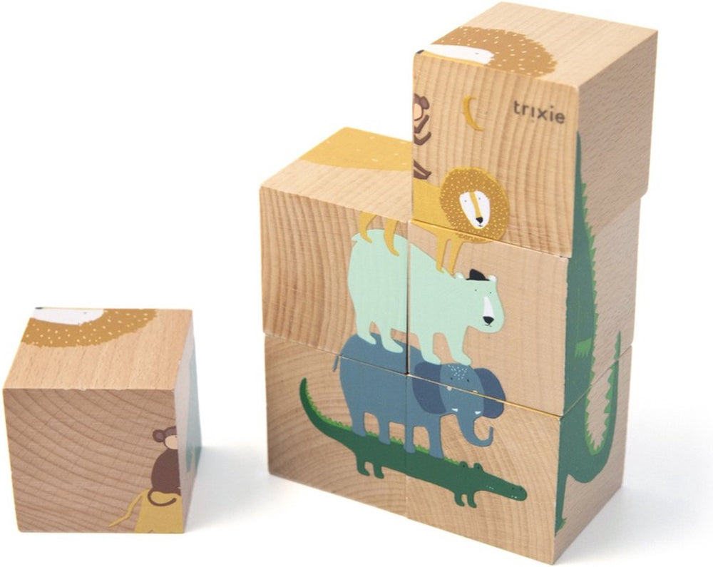 Trixie houten puzzelblokken
