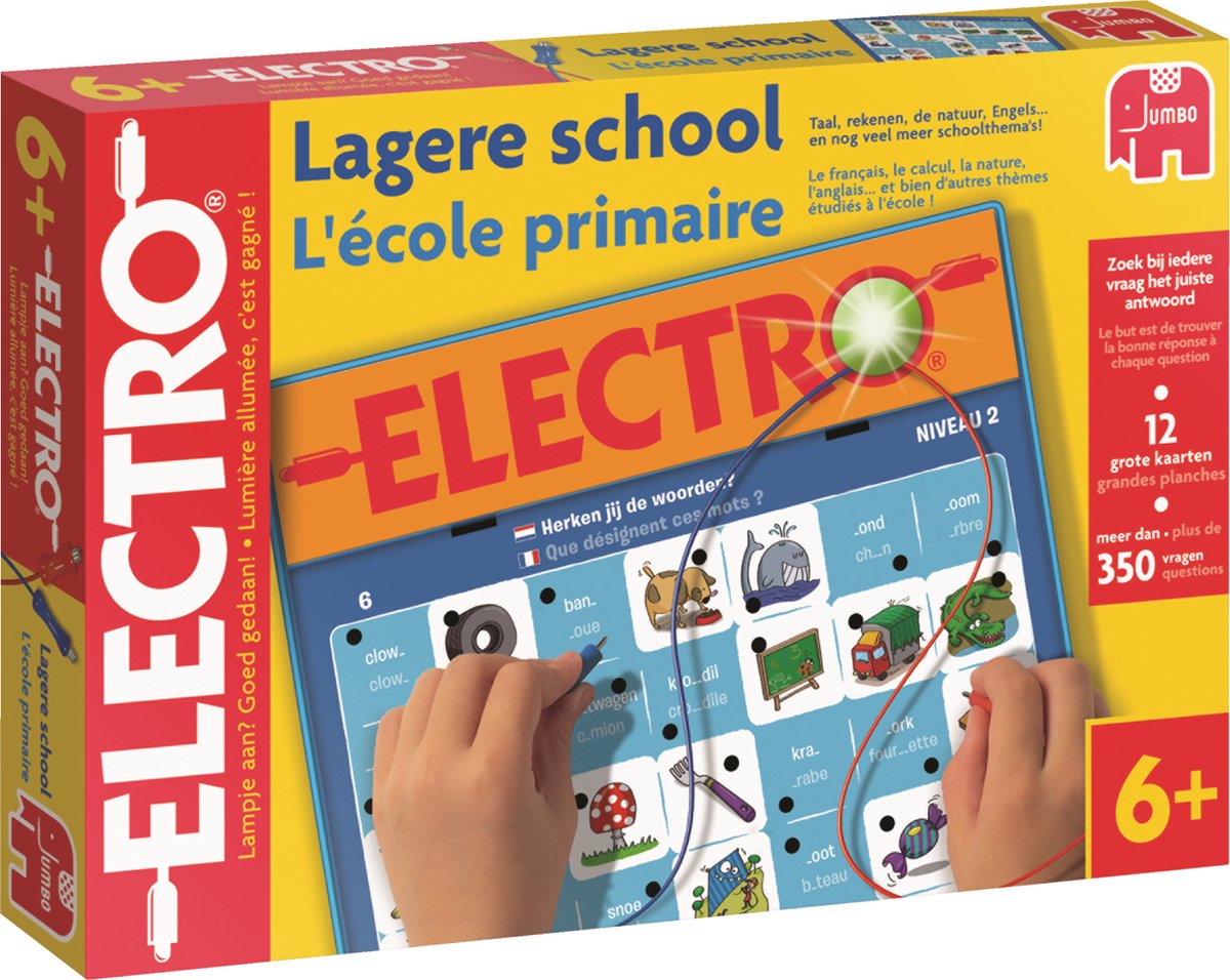 Electro jumbo - - lagere school - be - educatief spel