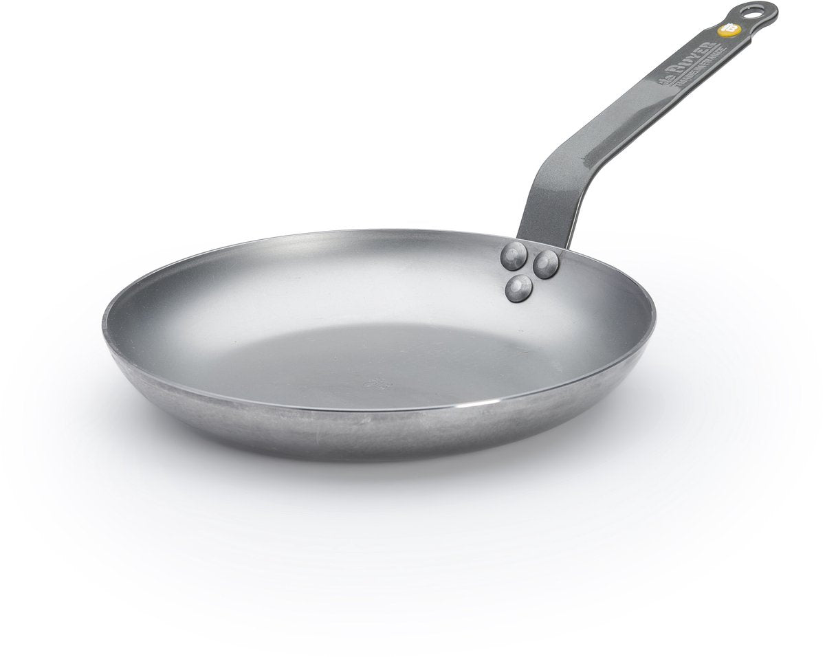 Debuyer de buyer mineral b omeletpan 24 cm – plaatstalen koekenpan – pfas-vrij – geschikt voor inductie – made in france