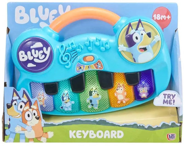 Bluey keyboard speelgoed elektronisch muziekplezier voor kinderen.