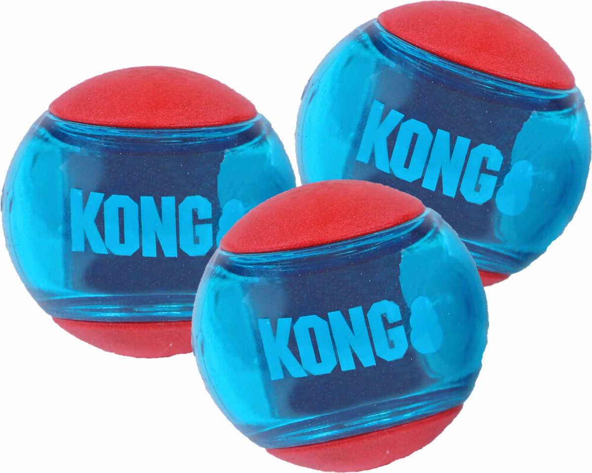 Kong rubber stuiterbal met pieper