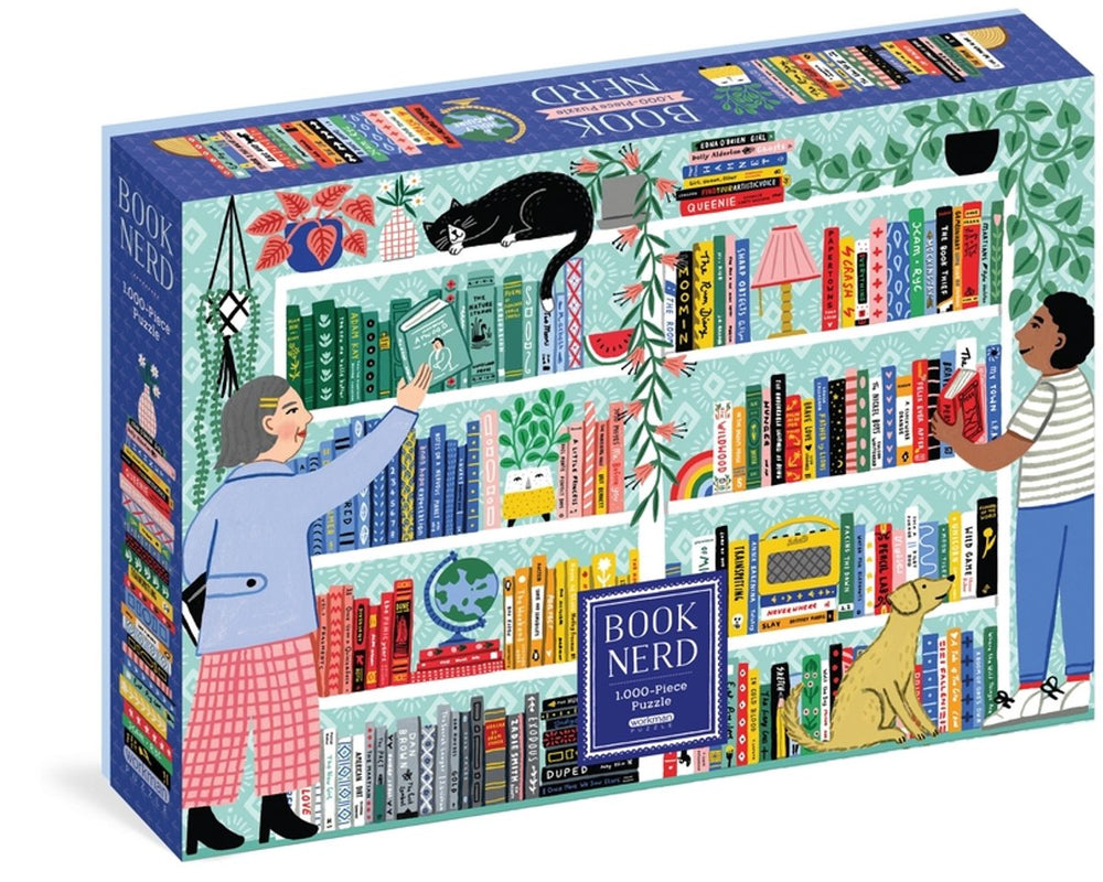 Book nerd 1,000-piece puzzle