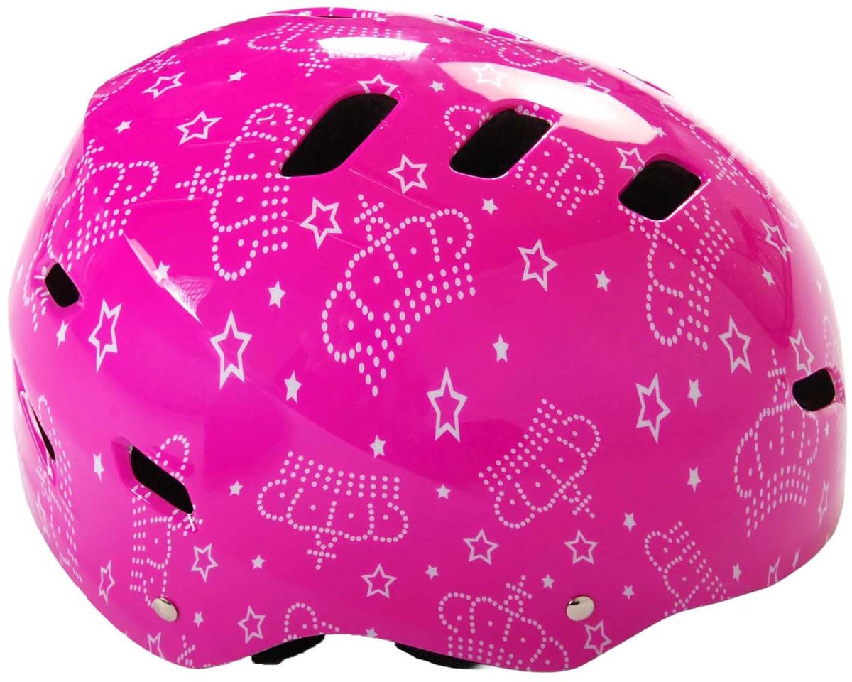 Fietshelm schaatshelm Volare 55-57cm - roze
