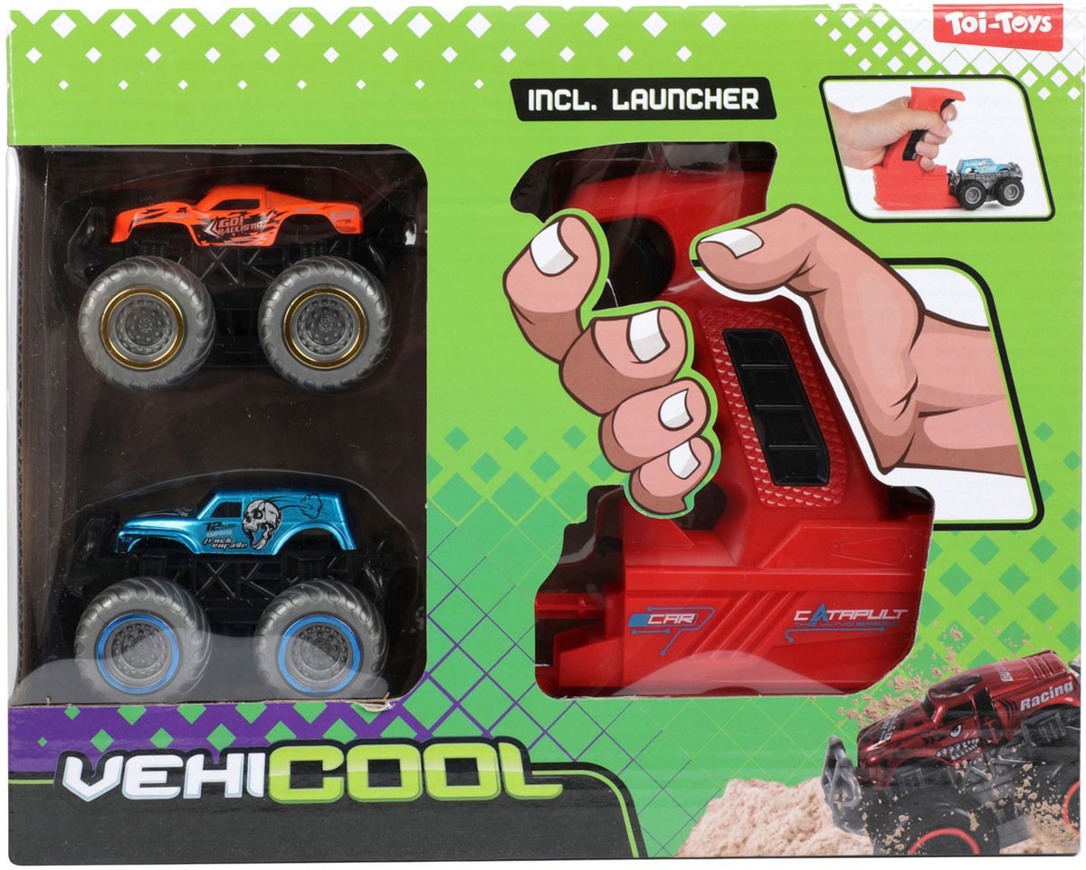 Auto's Vrachtwagens Monster Trucks met Afschieter